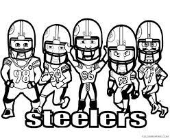 Pittsburgh steeler coloring pages gallery. Nfl Coloring Pages Steelers Players Coloring4free Coloring4free Com