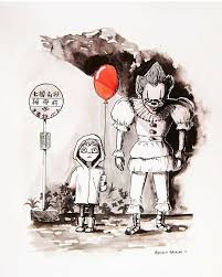 1 283 Likes 7 Comments Becki Stephenkingandchill On Instagram Stephenkingsit Itmovie It Stephenking Billdenbrough Creepy Horror Totoro Art Memes