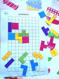 Los mejores juegos gratis de tetris te esperan en minijuegos, así que. Tetris Para Imprimir Imprimible Para Ninos Aprendiendo Con Julia
