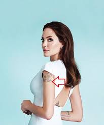 Angelina jolie's thai tiger tattoo. Angelina Jolie S 21 Tattoos Their Meanings Body Art Guru