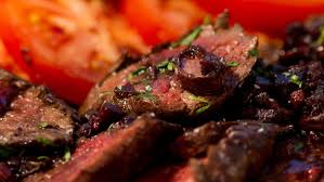 Bavette Grillee Et Sauce Marchand De Vin Recette Marchand De Vin Recette Bavette Bon Repas