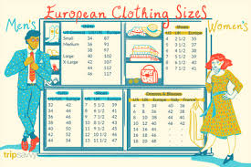 International size conversion charts for clothes (women and men clothing), underwear and shoes help you pick the right size while shopping online in china. European Clothing Sizes And Size Conversions