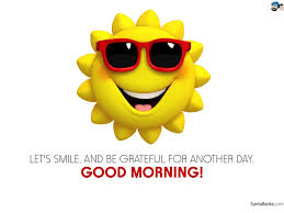 Say good morning to 5 people you...