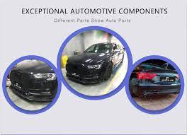 Front Bumper Lip And Rear Bumper Diffuser For Audi A5 Rs5 12 15 Audi Accessories Audi A5 Car Accessories