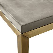 Parsons Concrete Top Brass Base Dining Tables Crate And Barrel High Dining Table Dining Table Crate And Barrel