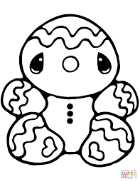 Download and print free cute gingerbread house coloring pages. Cute Christmas Coloring Pages Gingerbread Man Novocom Top