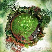 Wreath W Small House Scene Those Who Do Not Believe In Magic Will Never Find It Believe In Magic Magick Magic