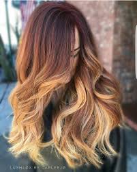Brunettes can get in on the colored ombré bandwagon just as well as blondes can! Auburn To Blonde Ombre Auburn Ombre Hair Ombre Hair Blonde Auburn Blonde Hair