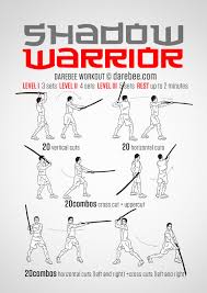 Shadow Warrior Workout Warrior Workout Martial Arts Workout Martial Arts