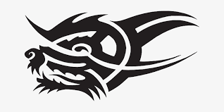 Gambar kartun ular naga lucu : Dragon Head Face Style Art Creature Mythical Gambar Tribal Kepala Naga 640x330 Png Download Pngkit