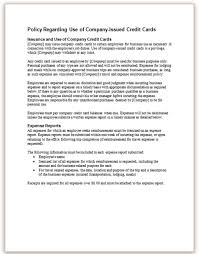 One important distinction that small business owners are probably aware of already is. Policy Regarding Use Of Company Issued Credit Cards