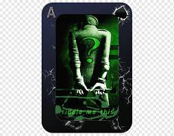 Every time you solve one of arkham knight's riddles, you'll unlock an item from the gotham city story collection. Batman Arkham City Batman Arkham Asylum Riddler Scarecrow Batman Arkham City Poster Batman Arkham Dark Knight Png Pngwing