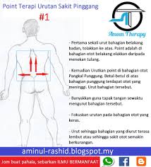 Sakit pinggang adalah keluhan yang cukup umum dan rentan dialami oleh orang yang berusia 30 mipi roll on 10 ml merupakan minyak urut oles yang digunakan sebagai obat untuk sakit pinggang. 5 Step Urutan Untuk Sakit Pinggang Urut Shah Alam