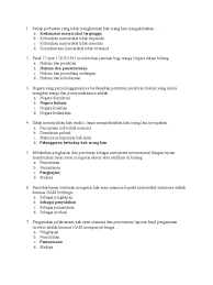 Sanofi mengembangkan tempat kerja yang menyenangkan, kreatif, serta bebas diskriminasi bagi seluruh karyawan dan mitra bisnis eksternal. Soal Evaluasi 1