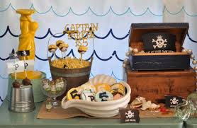 See more ideas about pirate birthday party, pirate birthday, pirate party. Pirate Party Dessert Table Ideas Fern And Maple