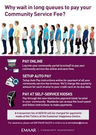 Payment is never required when making a reservation. Csf Payment By Emaar Community Management Issuu