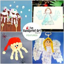 Download 10 Adorable Handprint Christmas Crafts For Kids Fun Handprint Art Yellowimages Mockups