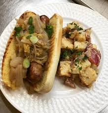 homemade bratwurst picture of lundch