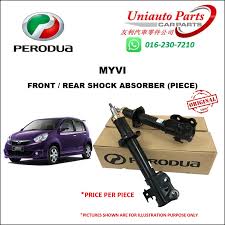 All in all is still a myvi. Perodua Myvi Original Front Rear Shock Absorber Piece Shopee Malaysia