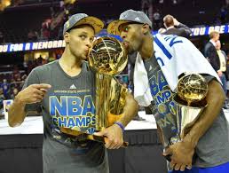 7 YEARS AGO TODAY: Steph Curry, Klay Thompson & Draymond Green won their  first NBA Championship & Andre Iguodala was named Finals MVP. Iguodala  received 7 of the 11 Finals MVP votes.