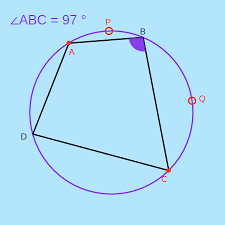 15.2 angles in inscribed polygons answer key : Inscribed Quadrilaterals In Circles Ck 12 Foundation