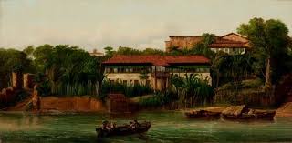 Residencia As Margens Do Rio Anil Joseph Leon Righini Sao Paulo Art Peinture