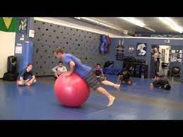 Jeff Glover Stability Ball Work At 10th Planet Burbank Stability Ball Ball Exercises Youtube Workout