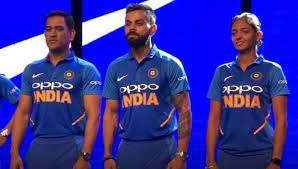 India play three odis, three t20s and four tests starting november 27. New Jersey For Indian Cricket Team Unveiled