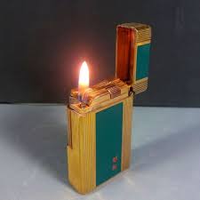 S T Dupont Vintage Green Laque De Chine Gold 20µ Ligne 1 Large Lighter Working Theosvintagefinds Dupontlighter Stdupont Stdupontparis Tobacciana Lighter