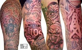 Hood Sleeve Tattoos Designs 50 Fantastic Gangsta Tattoos Gangsta Tattoos Tattoo Sleeve Designs Tattoos
