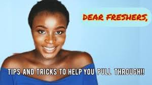 Dear freshers/first year students.....