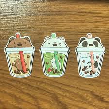 Dp bbm muslimah galau serial serials kartun animasi chibi. Panda Fresh Milk With Boba Once Again Thanks To Oodon For The Inspiration Ice Bear Is Coming Webarebears Panda Bea Hewan Kartun Beruang Panda