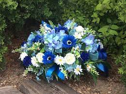 Check spelling or type a new query. Cemetery Saddle With Lilies Spring Cemetery Headstone Arrangement Cemetery Saddle With Blue Hydrangeas Home Kitchen Helioservice Handmade Products