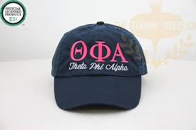 Theta Phi Alpha Sorority Baseball Cap Custom Color Hat And Etsy Theta Phi Alpha Theta Sorority