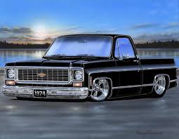 Image result for Dark Acanthus Blue 1974 Chevy Truck