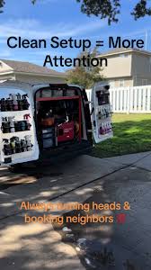 She’s always turning heads 😯 #mobildetailing #detailingbusiness  #detailingsetup #detailingvan