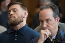 UFC star Conor McGregor in court after throwing a handcart at a bus full of  fighters in New York