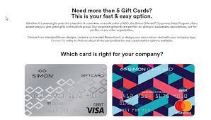 Want a free $25 gift card? Simon Visa Gift Card Online Bulk Ordering Everything You Need To Know