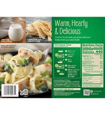How long would it take to burn off 410 calories of marie callender's pasta al dente cavatappi genovese, frozen? Marie Callenders Frozen Dinner Fettuccini With Chicken Broccoli 13 Ounce