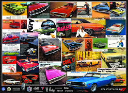 Drive your favorite vintage or modern car piece by piece with puzzle warehouse's car puzzles. Dodge Advertising Collection 1000 Pieces Eurographics Puzzle Warehouse