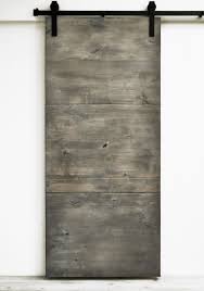 Sliding Barn Door Wood Modern Slab Silverwood 36 X 82 Hardware Included Modern Rustic Farmhouse Barn Doors Sliding Barn Door Sliding Doors Interior