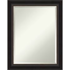 Whether you want to buy a framed or frameless bathroom mirrors is totally your choice. 22 X 28 Trio Oil Rubbed Framed Bathroom Vanity Wall Mirror Bronze Amanti Art Target