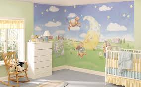 Wallpaper murals are the perfect way to decorate the nursery or liven up a room for kids any age. Baby S Room Nursery Peel And Stick Wall Murals Boy Nursery Themes Nursery Themes Nursery Mural