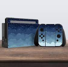 Switch Skin Night Switch Skin Sky Switch Skin Cloud Switch Etsy In 2021 Nintendo Switch Case Nintendo Switch Accessories Video Game Room Design