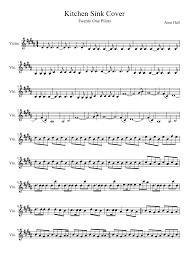 5,000 brands of furniture, lighting, cookware, and more. Kitchen Sink Cover Sheet Music For Violin Solo Musescore Com