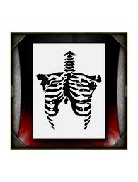 By describing your rib cage pain to your doctor as specifically as possible, you can help him or her make an accurate diagnosis—and find you the right treatment. Rib Cage 1 Airbrush Stencil Template For Painting Tatoo Art