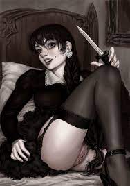 Rule34 - If it exists, there is porn of it  junqspace, wednesday addams   7882375