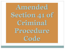 Arrest of vagabonds, habitual robbers, etc. Amended Section 41 Of Criminal Procedure Code Ppt Download