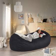 If you don't have a suede brush, a clean toothbrush will work. Buy Noble House Logan Faux Suede 8 Foot Lounger Bean Bag Black Online In Indonesia 55611013