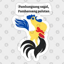 Our bond with our customers is as strong as the cocker to his chickens. Tagalog Humor Sabong Tagalog Humor Aufkleber Teepublic De